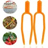 Plant Fixing Clips Plastic Farming Fork for Stolon Fixing  Fastening Fixture Garden Strawberry Seedling Tomato Support Tools 1