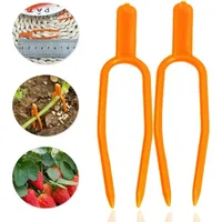 Plant Fixing Clips Plastic Farming Fork for Stolon Fixing  Fastening Fixture Garden Strawberry Seedling Tomato Support Tools 1