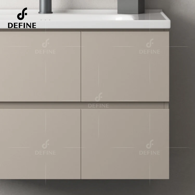 Combining Practicality With Elegant Design Different Size Wall Cabinet Vanity Set For Bathroom Hotel Villa Apartment