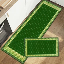 

Non-slip Kitchen Mat Carpet Decoration Living Room Rugs Floor Set Vinyl Hallway Bathroom Rug Mats Table 3d Entrance Door Hall