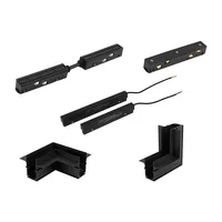 Magnetic Track Light System Suit 15/20/35 type Track Accessories Livingroom Magnetic Rails Fixtures Attachment DC48V Spotlights 1