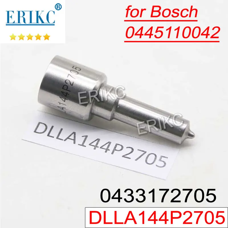 

DLLA 144 P 2705 Форсунка системы впрыска с общей топливной магистралью 0433172705 DLLA144P2705 наконечник форсунки дизельного топлива для Bosch 0445110042