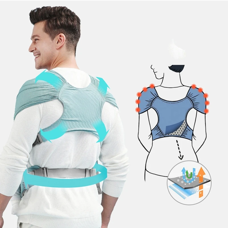 Baby Carrier Sling Ergonomic Stretchy Infant Xtype Front Hold Newborn Adjustable Portable Kangaroo Swaddle Strap