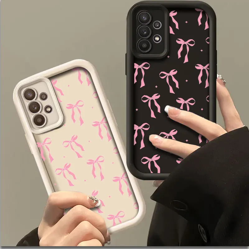 Bow Aesthetic Fashine Shockproof Soft Phone Case Cover