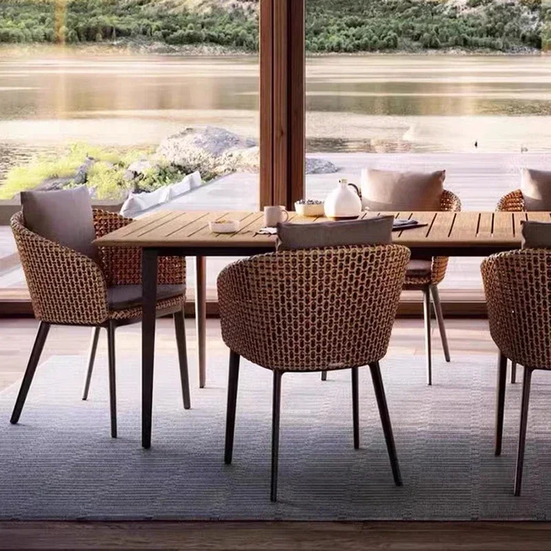 Outdoor Rattan Patio Dining Set 1