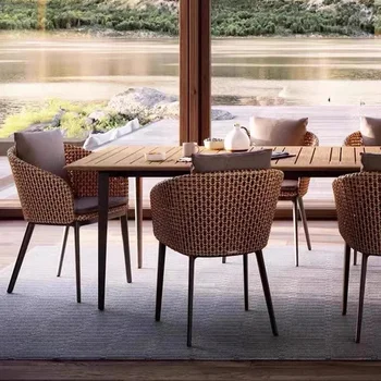 Outdoor Rattan Patio Dining Set 1