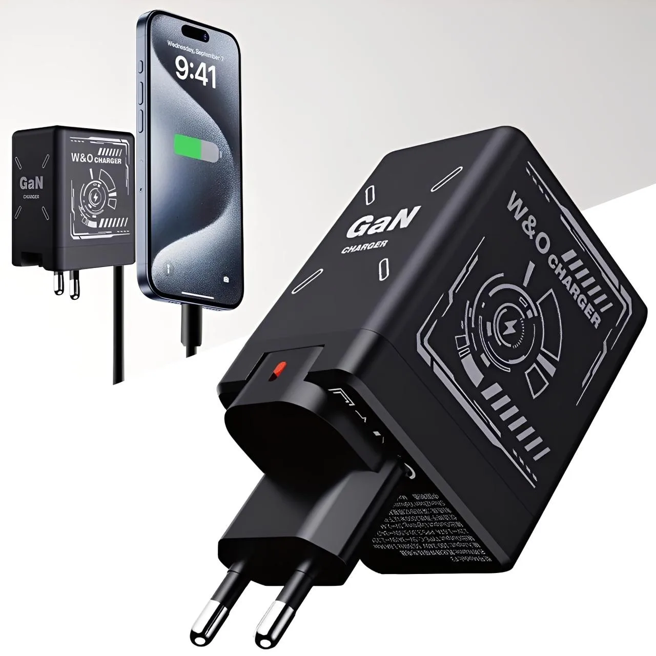2025 Advanced GaN 20W Type C Charger Cable