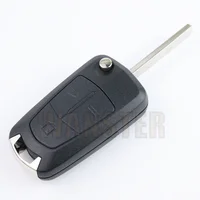 2 3 ปุ่มกุญแจรถ Fob กรณีเชลล์สําหรับ Opel Corsa D Vauxhall Astra H Vectra C Zafira Astra Vectra Signum 6