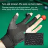 1PCS Three Fingers Snooker Glove Elasticity Left Right Hand Billiard Glove Anti Skid Spandex Training Glove Fitness Accessories 4