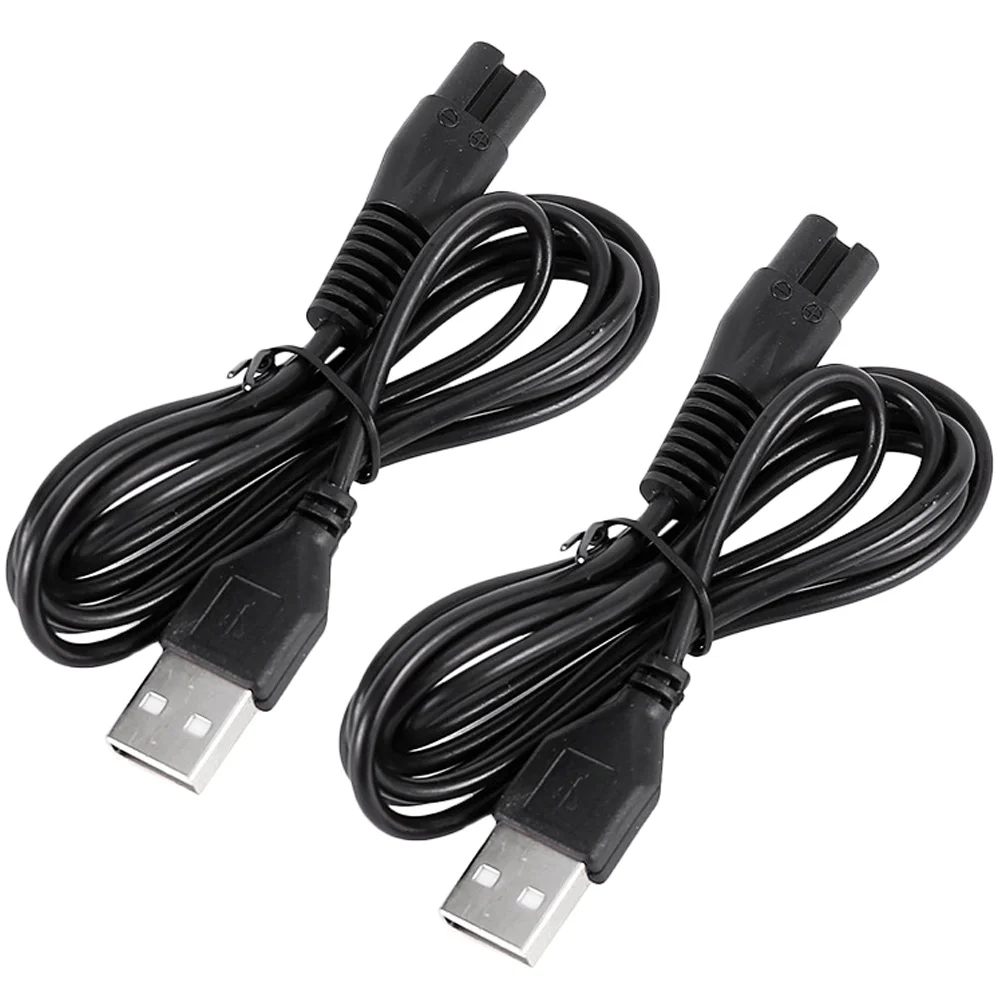 

2pcs Power Cord Electric Cord Usb Charging Cable Accessory