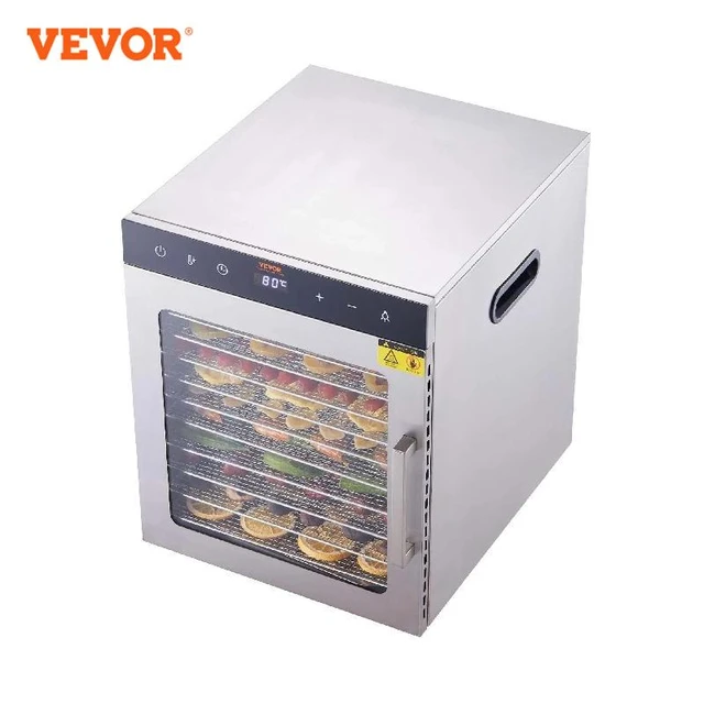 Stainless Steel Drying Fruit Machine  Stainless Steel Food Dehydrator -  Free 5 Trays - Aliexpress