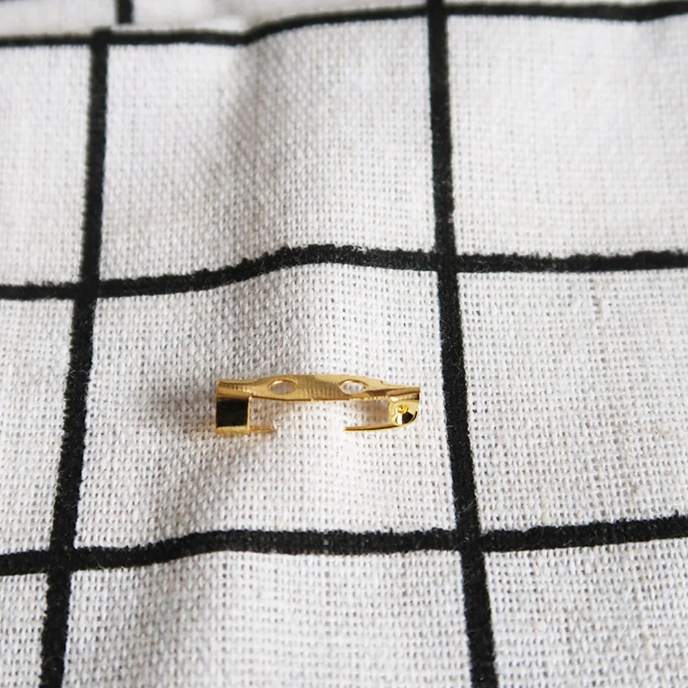 웨딩 쥬얼리 배지 바 잠금 브로치 걸쇠 핀, 등 안전 핀, DIY 공예, 이름표, 코스튬 주얼리 제작 바느질