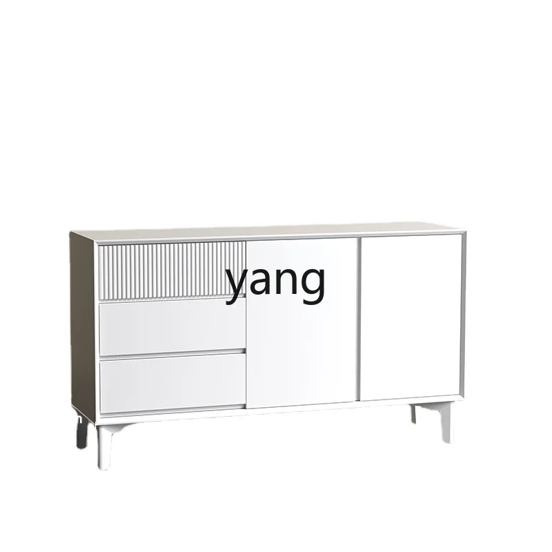 

Yhl Style Solid Wood Sideboard Modern Minimalist Locker Chest of Drawers Entrance Cabinet Storage Cabinet Shoe Cabinet