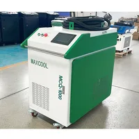 Hanheld Fiber Optic Laser Cleaning Machine For Wood Furniture, Metal Oil Rust Laser Pulse Cleaner 300W 1kw 1