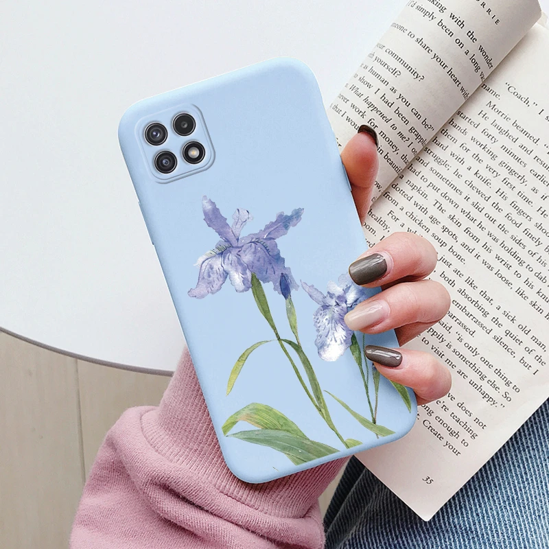 Charming Floral & Butterfly Soft TPU Phone Cover – Protective Bumper Case