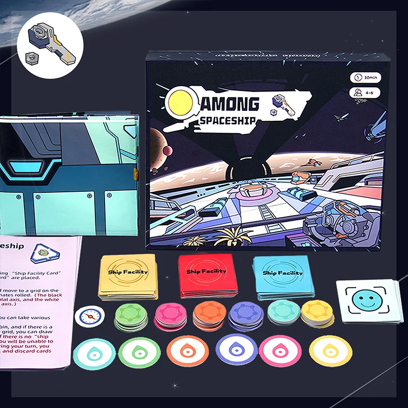Galactic Strategy Board Game &ndash; Showcase Your Disguises and Skills for 4-6 Players, Perfect for Teens and Adults, Ideal Holid