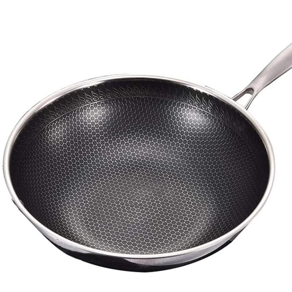 Kitchen Fixture Nonstick Pan Doublesided 304 Stainless