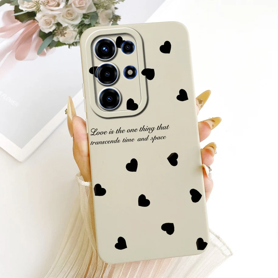 Floral Fashion Soft Silicone Bumper Phone Case in Pink
