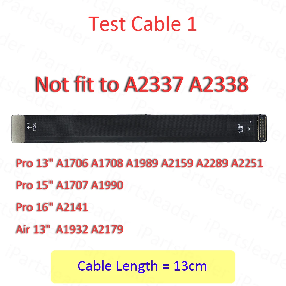 새로운 14 A2442 A2779 16 A2485 A2780 15 A2941 A3114 LCD LED 스크린 확장 테스트 수리 Macbook Pro Air M1 M2 M3 용 플렉스 케이블