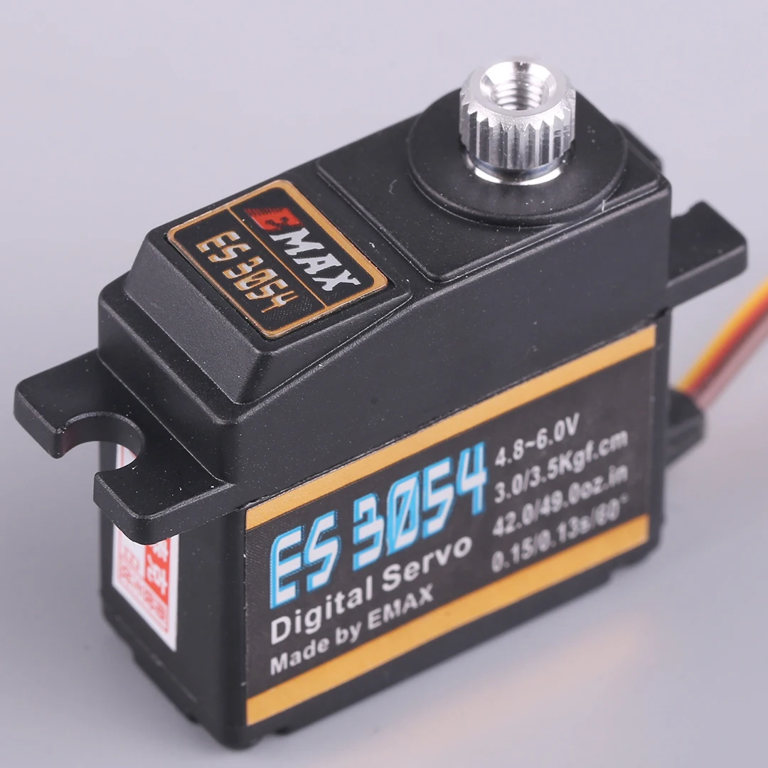 

EMAX YinYan ES3054 17g 3.5kg 0.13sec 23T Metal Gear Digital Servo For RC Airplane ES3154 Upgrade