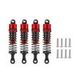 4pcs 75mm red
