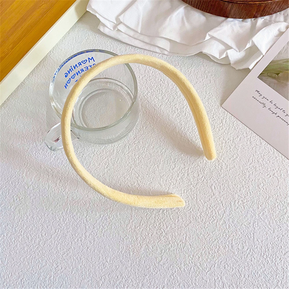 Hair Accessories Headband Korean Plush For Women Autumn Winter