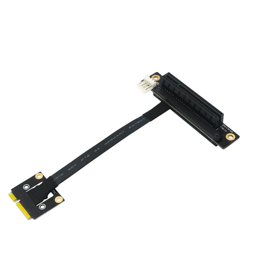 graus mini pcie para adaptador cabo riser mini pcie para pci express power para pcie testador extensor