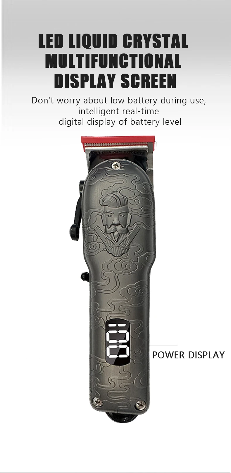 5 in 1 Professional Hair trimmer Electric Cutting Machine Waterproof Hair clipper Beard trimer Men Body Haircut Beard and Nose