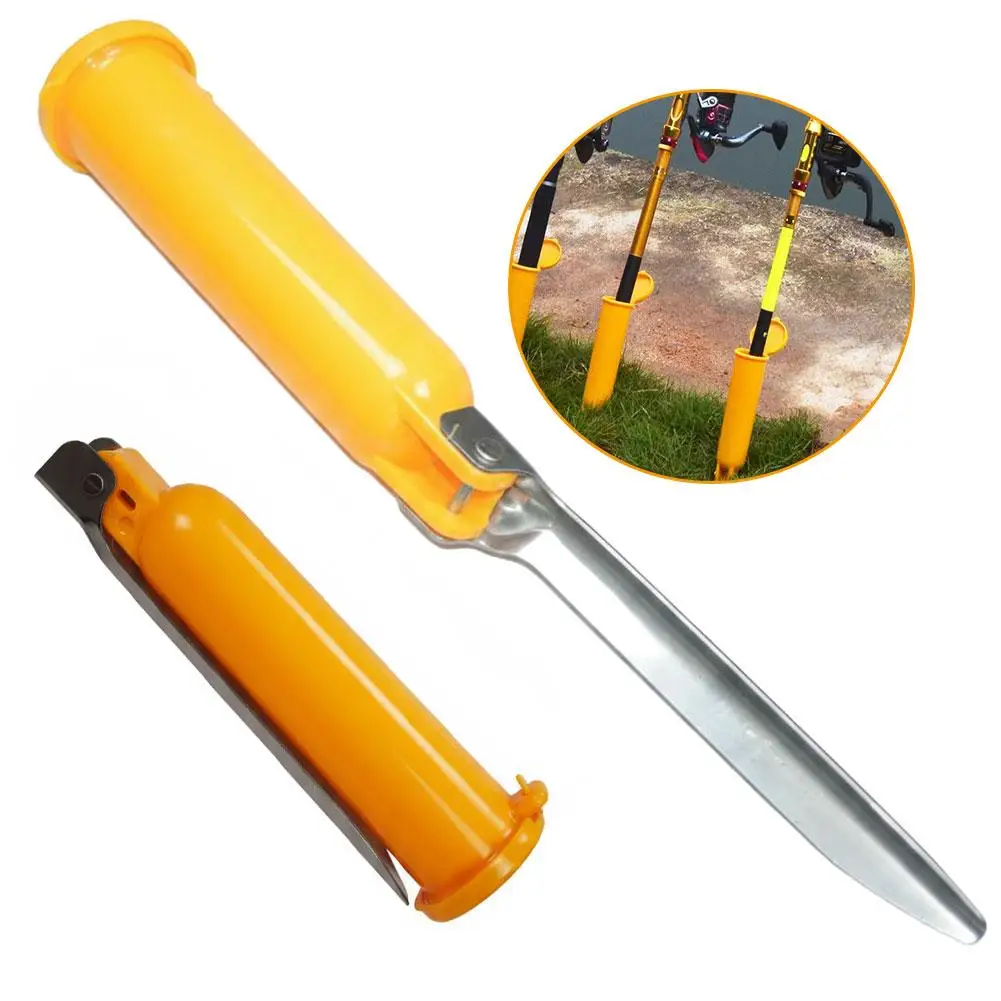 Foldable Fishing Rod Stand - Portable Pole Support Bracket