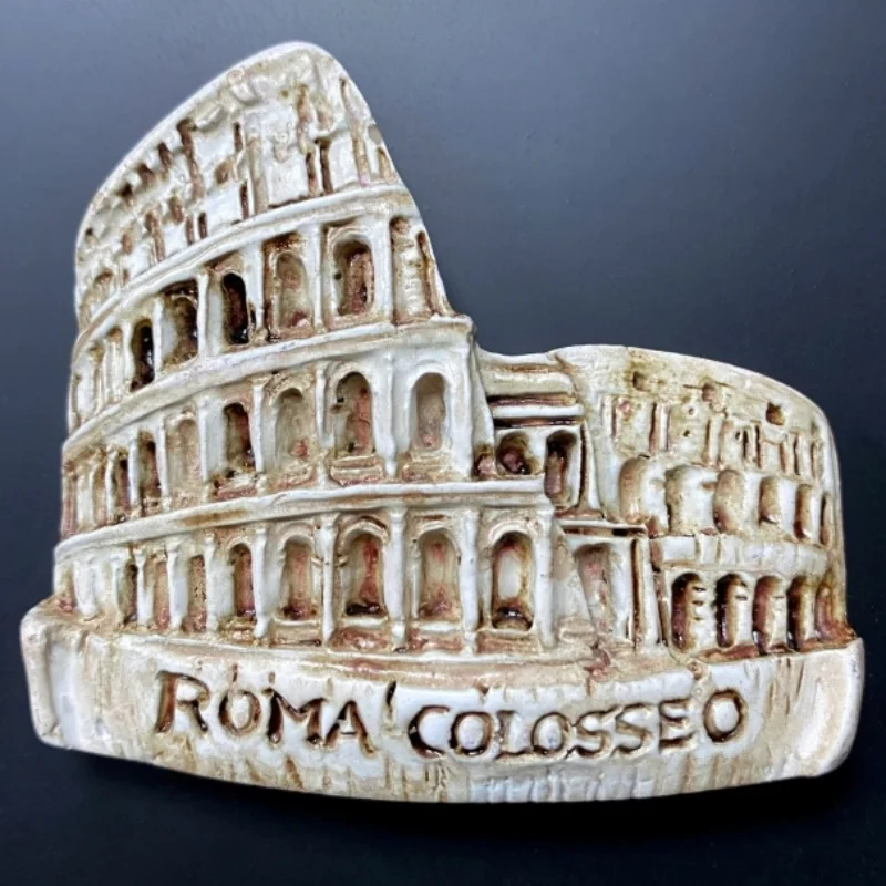 Rome Landmark Buildings & Culture Magnetic Souvenir Stickers