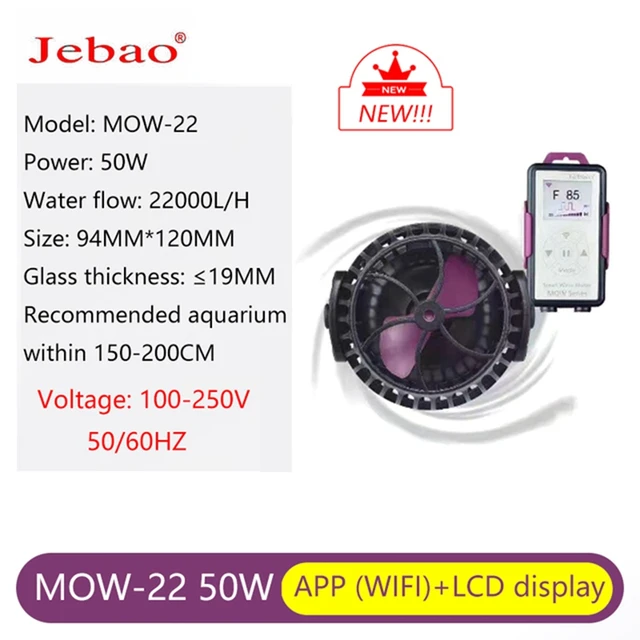 New jebao aow mow-3 mow-5 mow-9 mow-16 mow-22 wireless