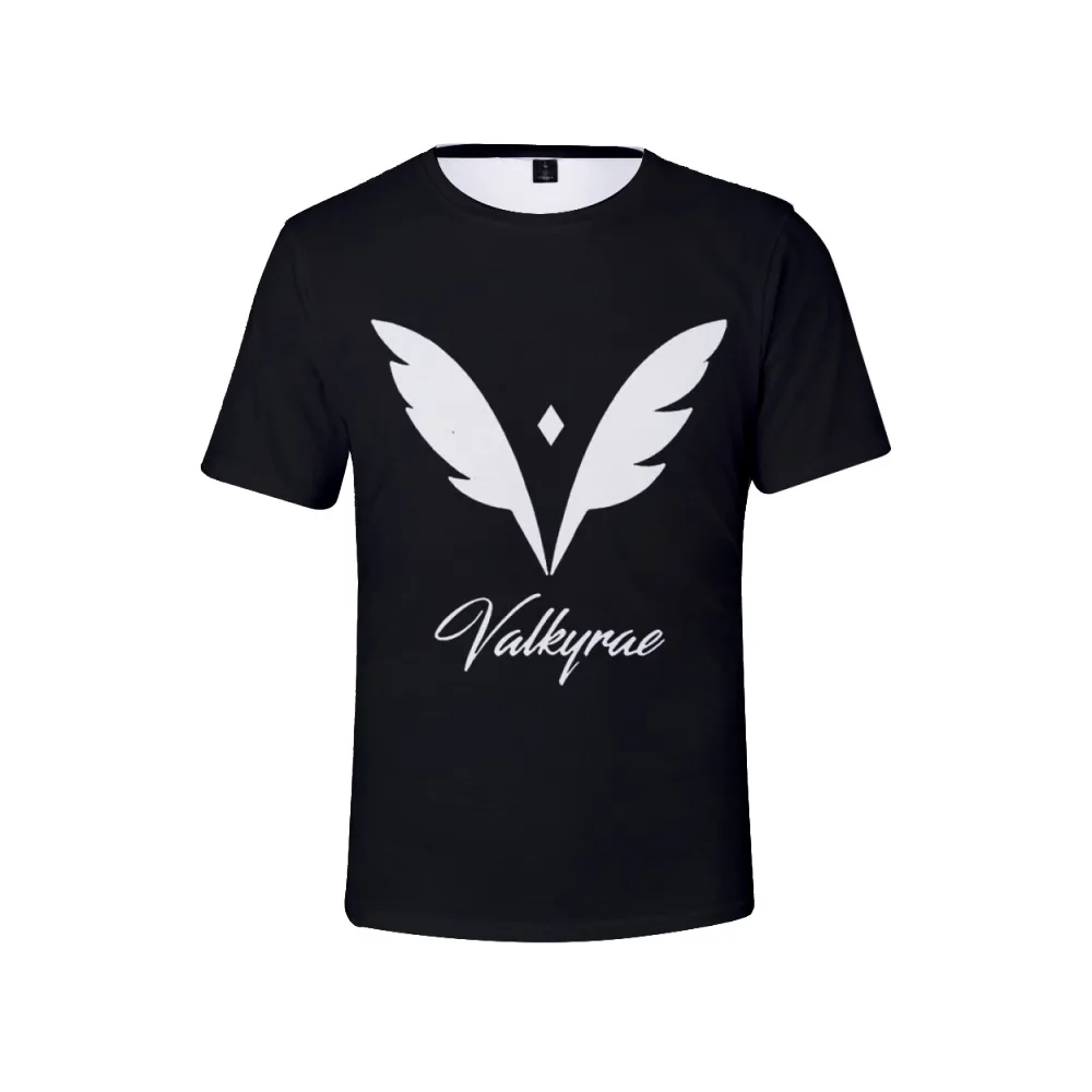 

Valkyrae Merch Tshirt Unisex Crewneck Short Sleeve Men Women T-shirt Free Shipping Casual Style Summer T-shirt 3D Clothes