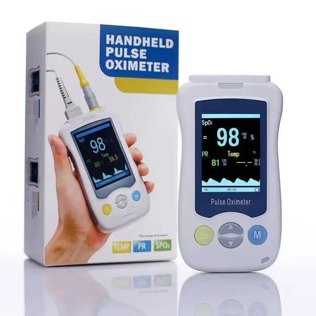 Medical Portable Handhold Pulse Oximeter for Adult Newborn Infant Neonatal Child Baby Kids De Pulso OLED Fingertip Oximetro home