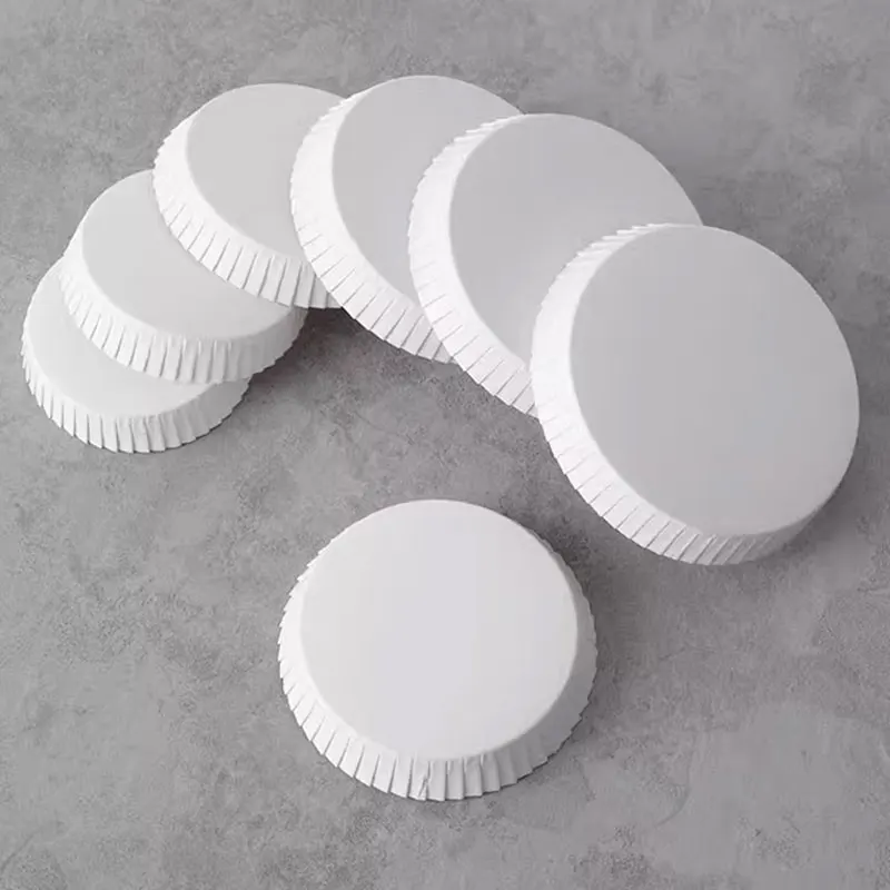 100PCs Disposable Paper Cup Lids Drinking Paper Cup Covers Coffee Tea Lids Restaurant Hotel Supplies