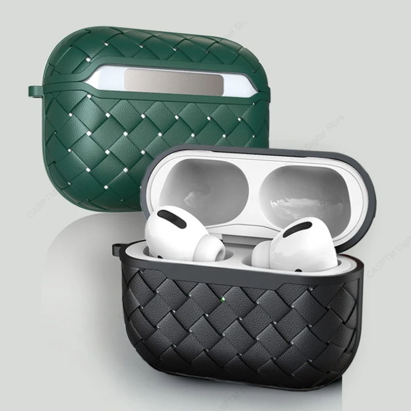 Custodia Per Auricolari Con Motivo Intrecciato Per Airpods Pro 2 Usb C 3 1 Funda Protettiva Per Apple Airpod Pro 2Nd 3Rd Generation Pro2 Coque Case