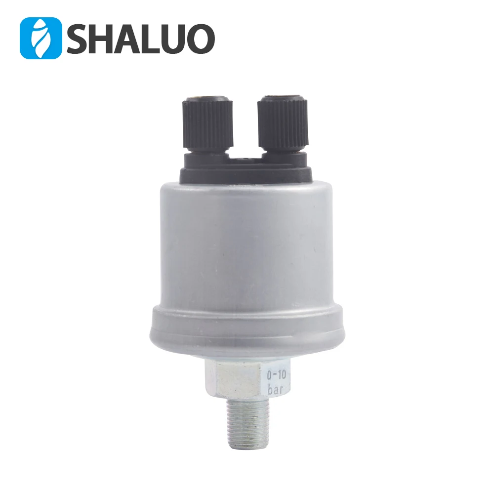 Universal Vdo Oil Pressure Sensor Switch Match With Oil Pressure Gauge Gerador Diesel Acessórios Peças 8npt a 10 Bar