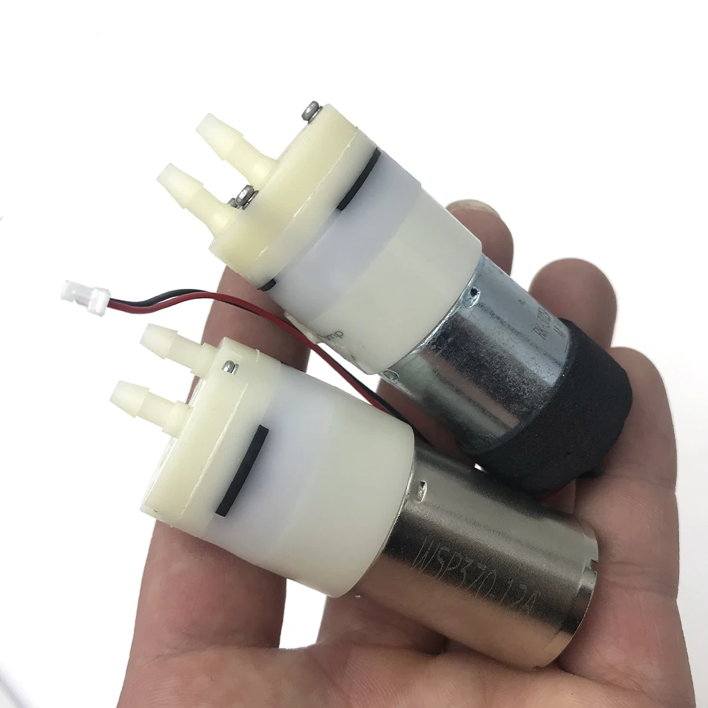 Micro 370 Water Pump DC 3.7V 5V 7.4V 12V Diaphragm Pump Self-priming 750ML/Min Electric Carbon brush Small Water 1PCS