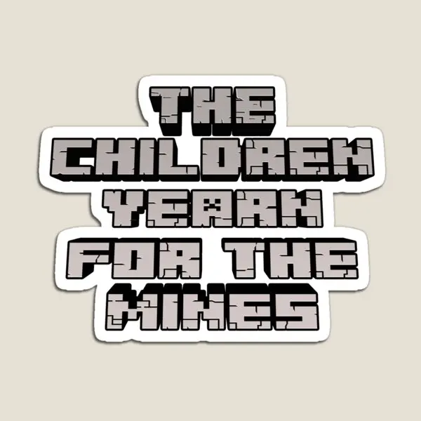 

Детский магнит Yearn для шахт, Забавный холодильник, цветной магнитный держатель, домашний декор, детские наклейки