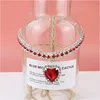 Dog Shiny Rhinestone Collar Cat Heart Diamond Jewelry Necklace Pet Bling Princess Collar Puppy Supplies Chihuahua Accessories 3