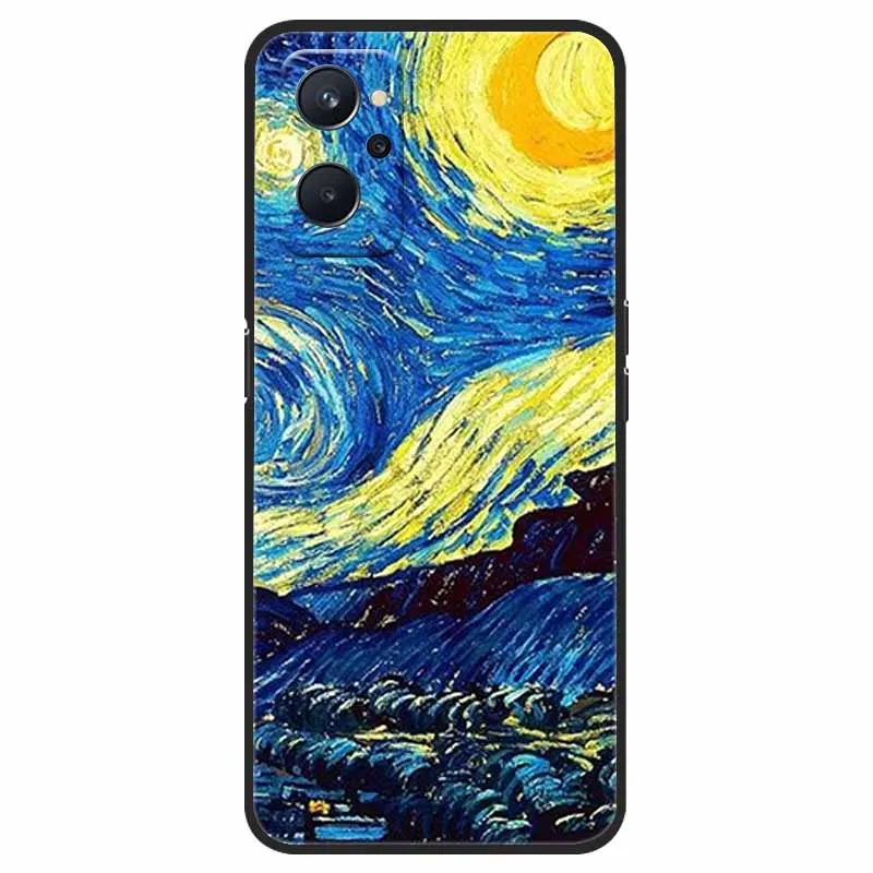 For Coque realme 9i Case Shockproof Soft silicone TPU Back Cover For oppo realme 9i 9 i i9 Realme9i Phone Cases 9i Cute Cartoon oppo phone cover Cases For OPPO