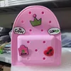 Summer Silicone Backpacks Candy Color Waterproof PVC School Bags Silicone Women Shoulder Bags Girls Backpack 6