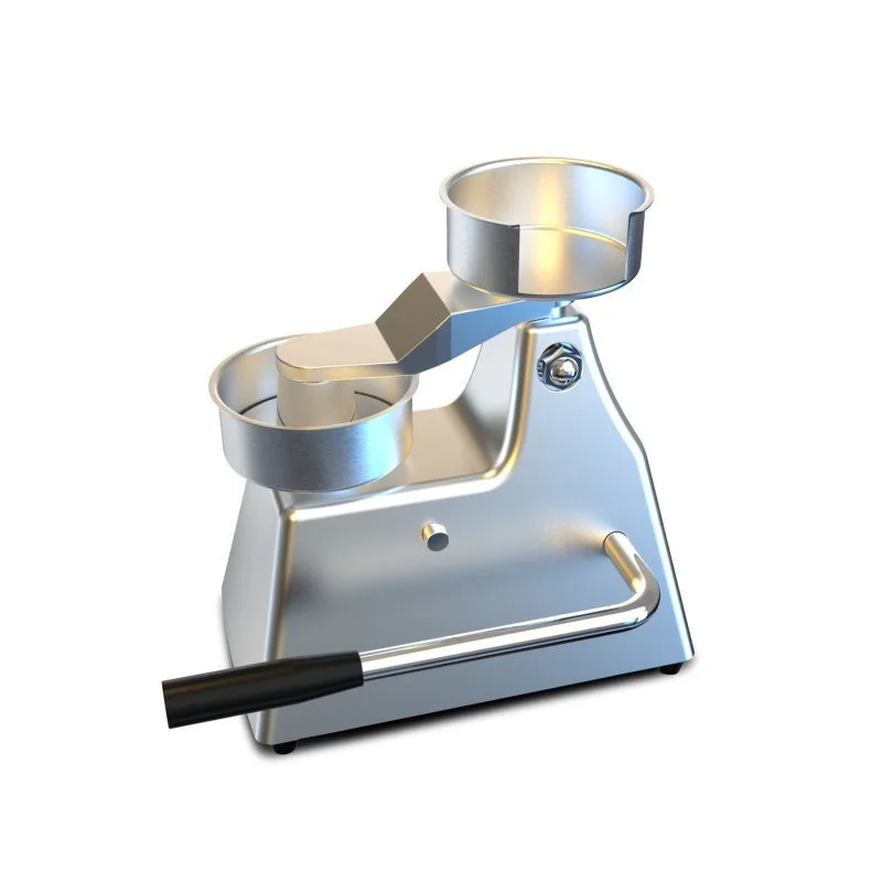 Commercial Hamburger Machine Stainless Steel Manual Meatloaf Machine Burger Press Patty Maker Manual with 3 Molds