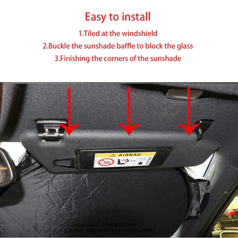 Car Sunshade Windshield Sunshade for Mercedes BMW Toyota Ford Mini Cooper Volvo Car Front Windscreen Cover