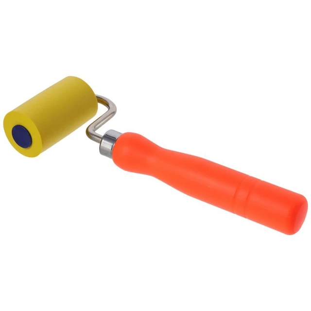 Multifunctional Soft Sponge Seam Roller Durable Yellow Vehicle