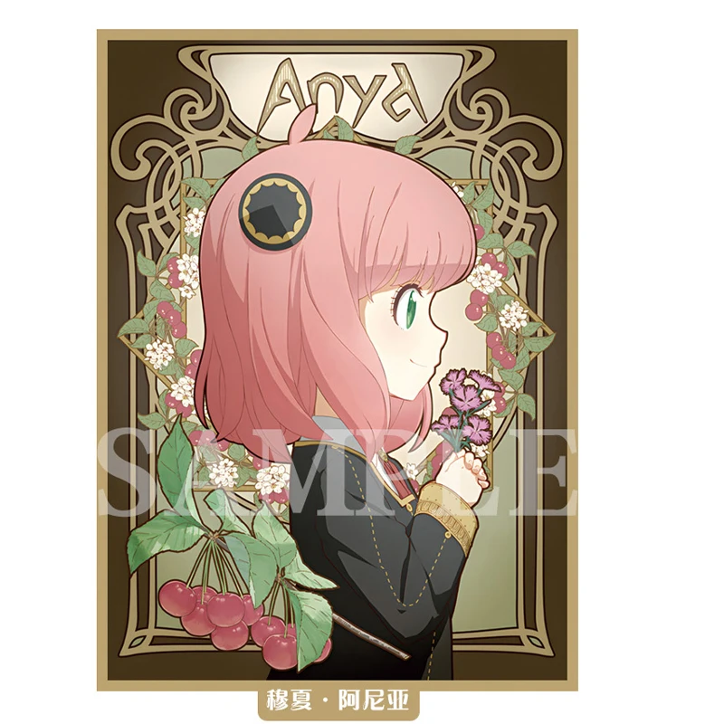 

60Pcs/set Spy Family Anya Forger Yor Forger PTCG Flash Card Sleeve Anime Game Collection Card Protective Case Toy 67X92Mm