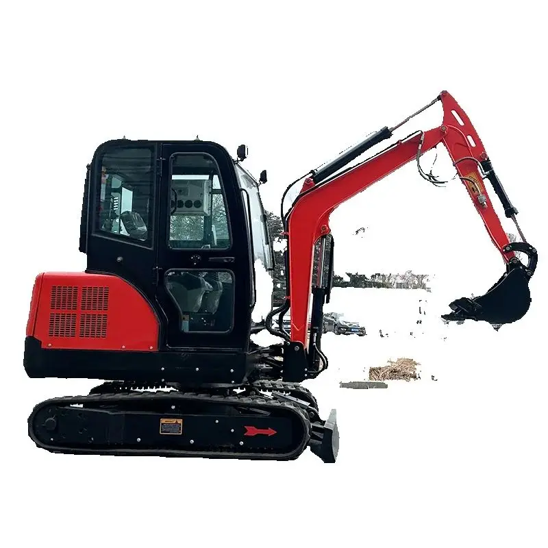 CE/EPA 3000 kg Minibagger China Fabrik Großhandel Mini Kleinbagger Hochwertiger kompakter Raupen-Kleinbagger