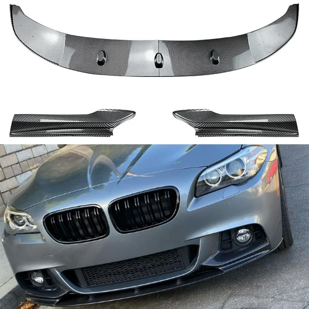 

Four Stage Front Lip Splitter Spoiler Side Lower Splitters Body Kit For BMW 5 Series F10 F11 M-Tech 2011-2017 MP