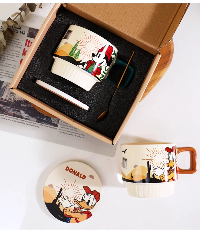 Mickey Mouse and Donald Duck Mug – Magical Travels by Amy