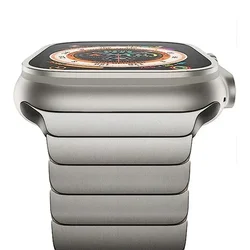 Luxury Stainless Steel Link Bracelet for Series 11 42mm (Titanium color)