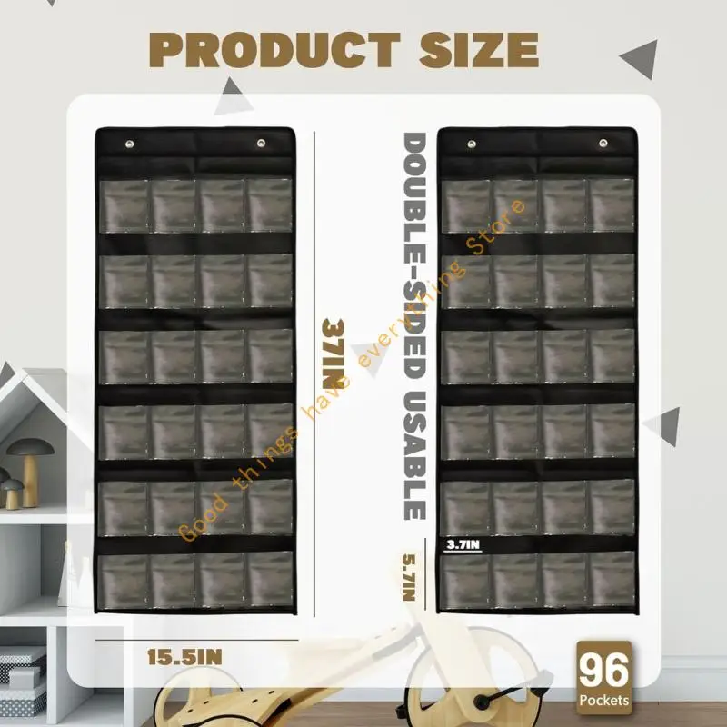 Utile espositore per oggetti contenente 24 scomparti, ottimo per organizzare pezzi da collezione all'interno 55KF - immagine 6